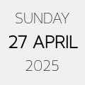 27 April 2025